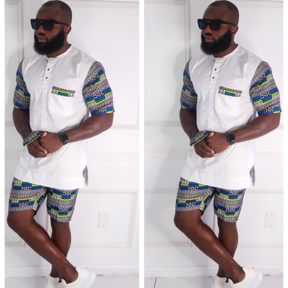 White Short Set
